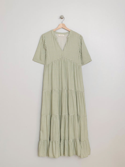 VESTIDO VICHY MIDI