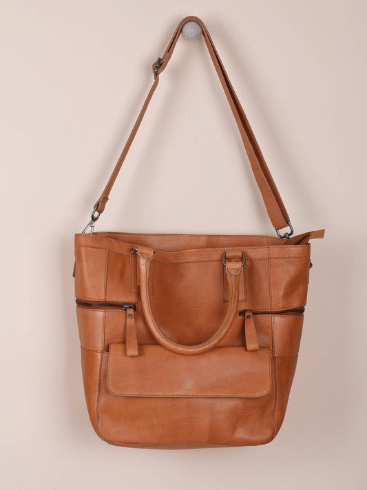 SAC CABAS EN CUIR