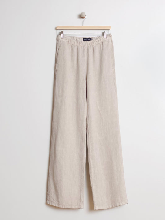 PANTALÓN PALAZZO LINO BAHÍA