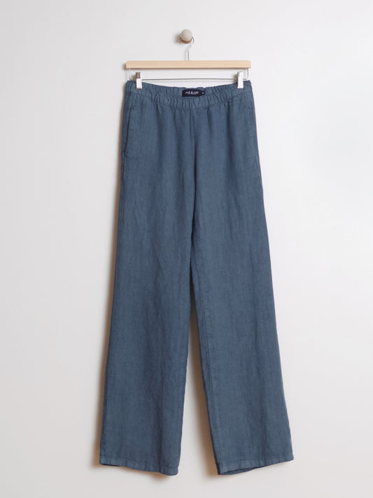 PANTALÓN PALAZZO LINO BAHÍA