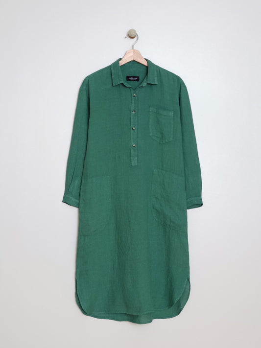 VESTIDO CAMISERO LINO BAHÍA