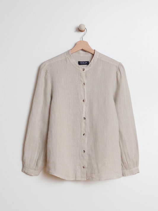 CAMISA LISA LINO BAHÍA