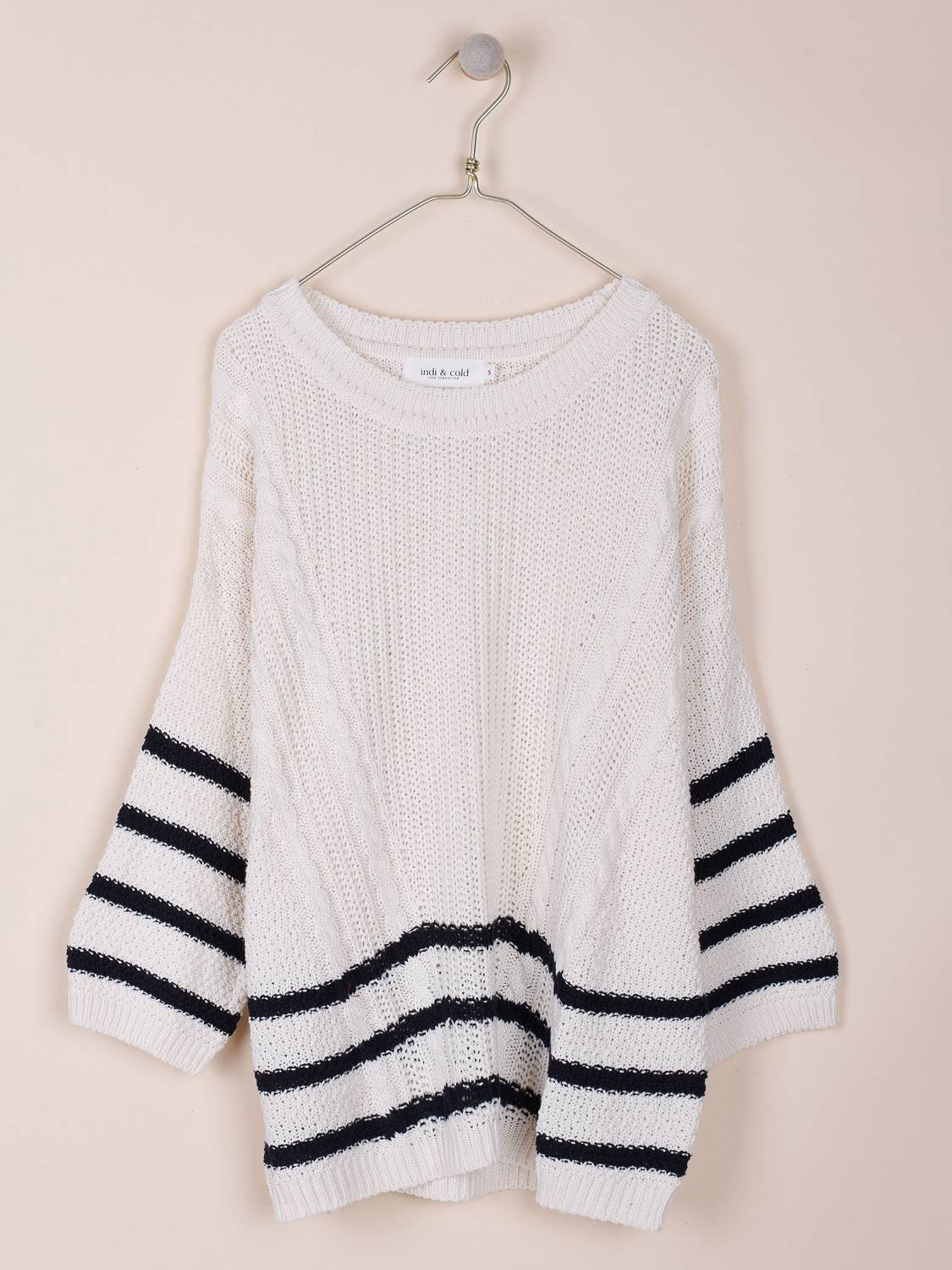 LOW STRIPED JERSEY
