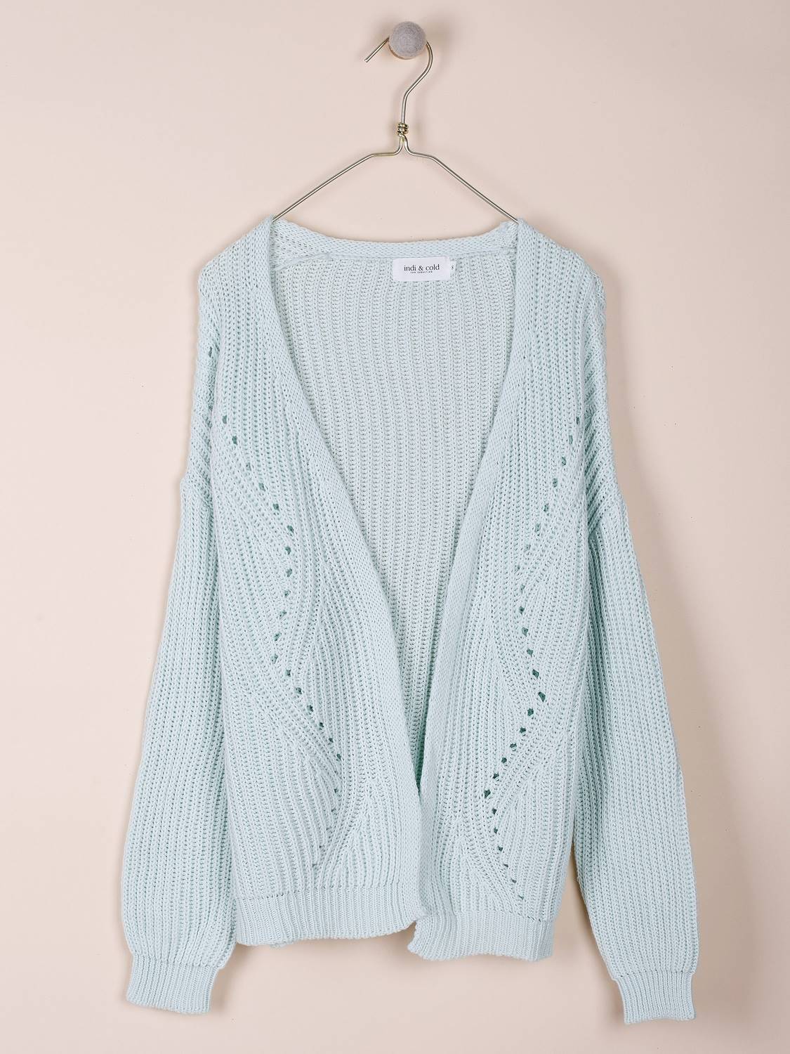 VESTE CÔTELÉE SANS COUTURES