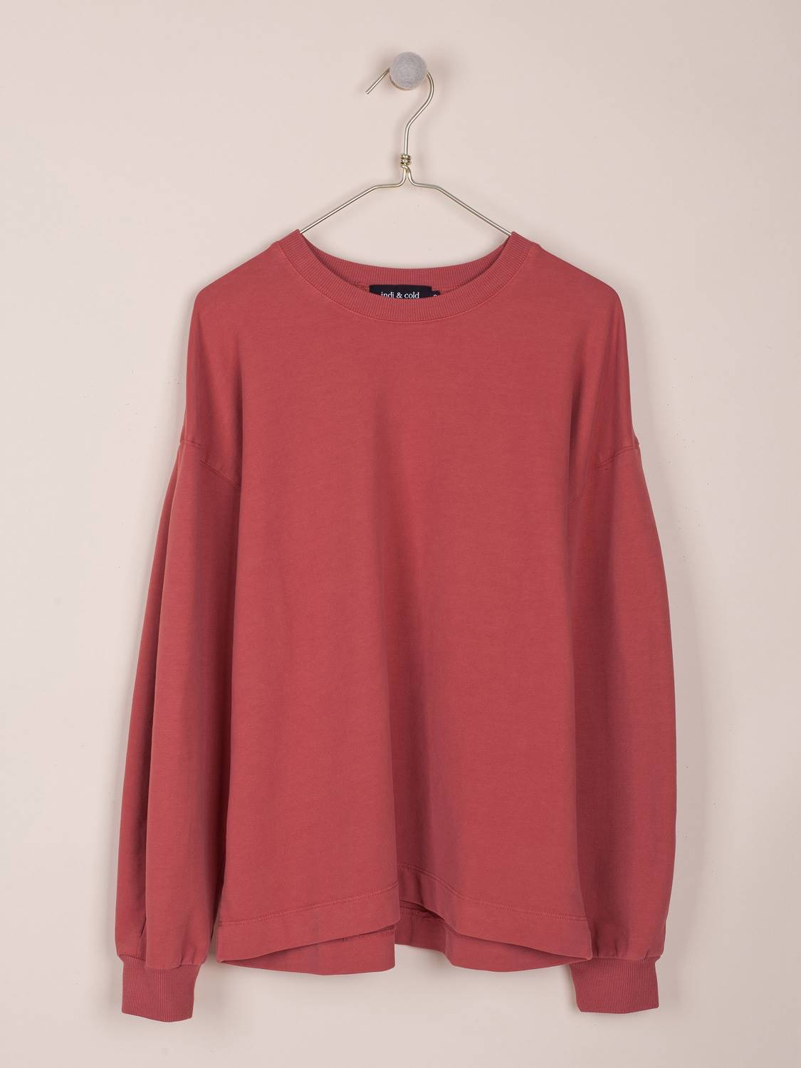 SUDADERA OVERSIZE ALGODÓN