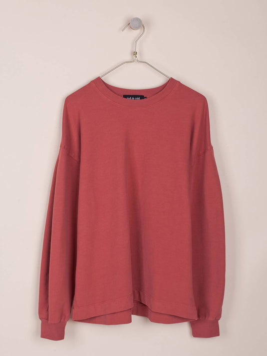 SUDADERA OVERSIZE ALGODÓN