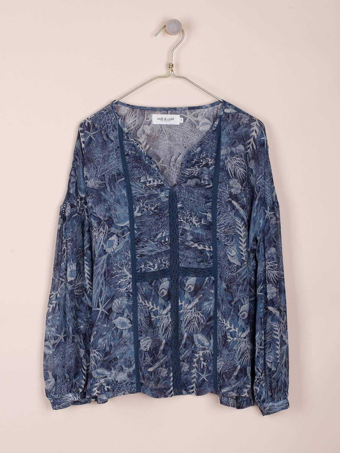 BLOUSE EN GEORGETTE
