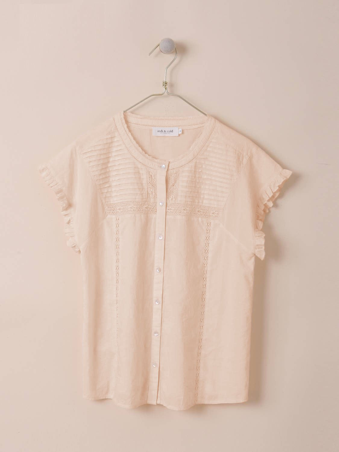 COTTON LACE SHIRT