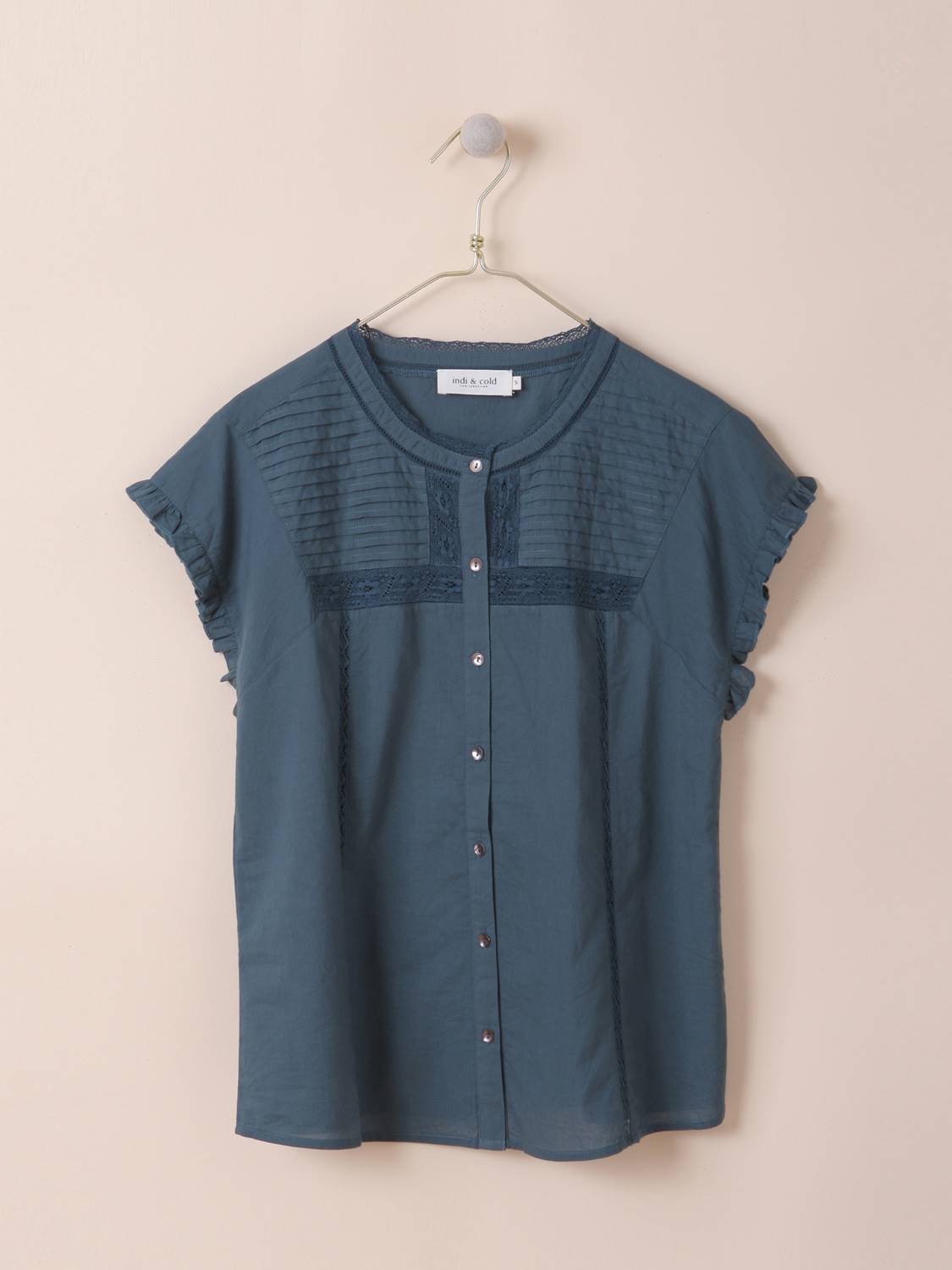 COTTON LACE SHIRT
