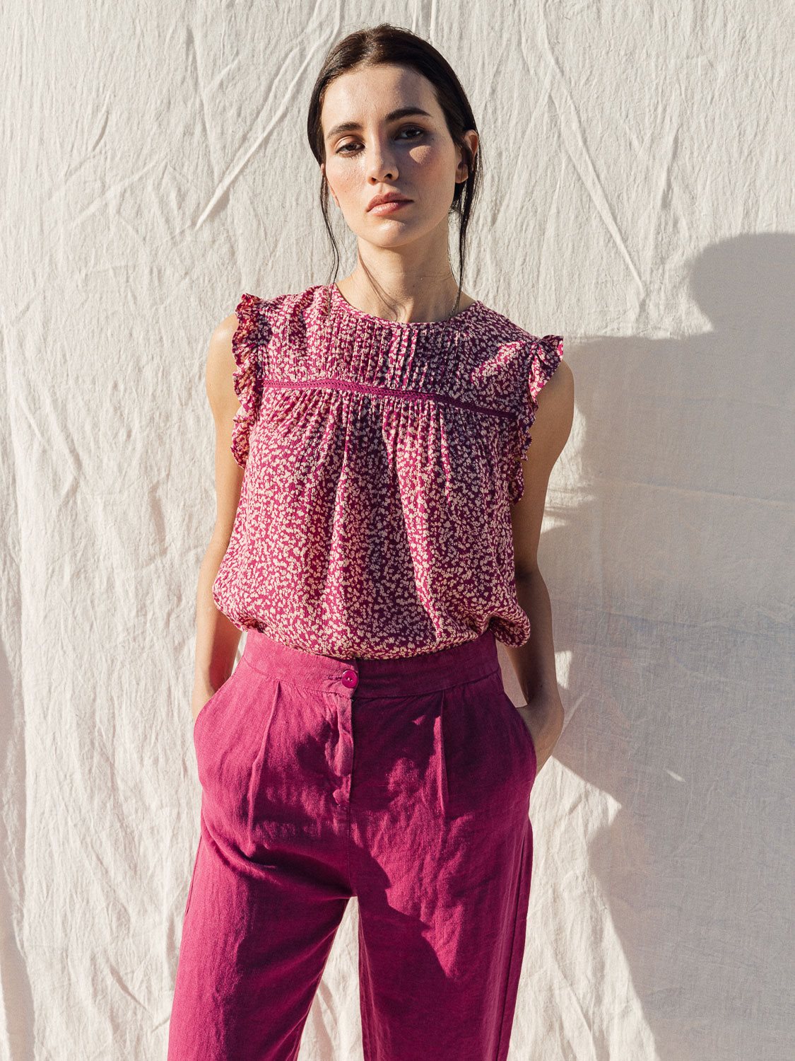 BLUSA MINI FLOR