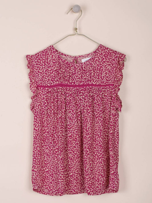 MINI FLOWER BLOUSE