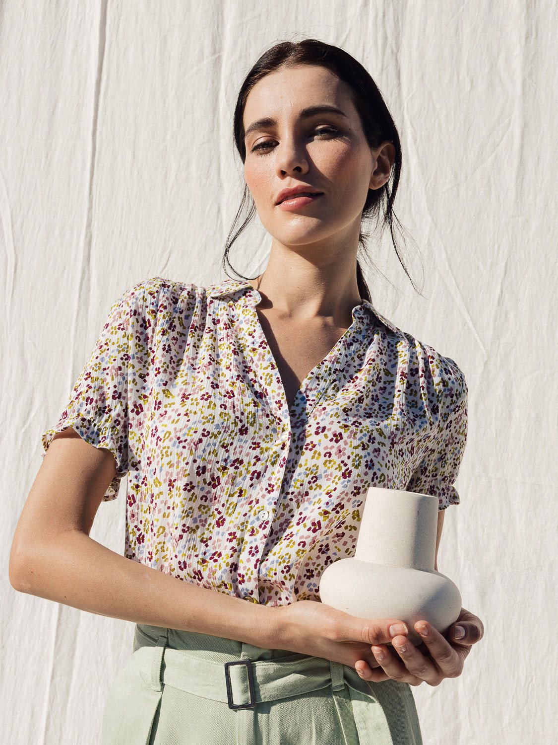 CHEMISE À FLEURS PATTY