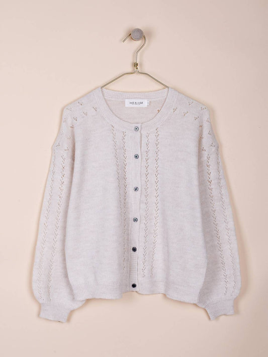 CHAQUETA CALADOS ALPACA