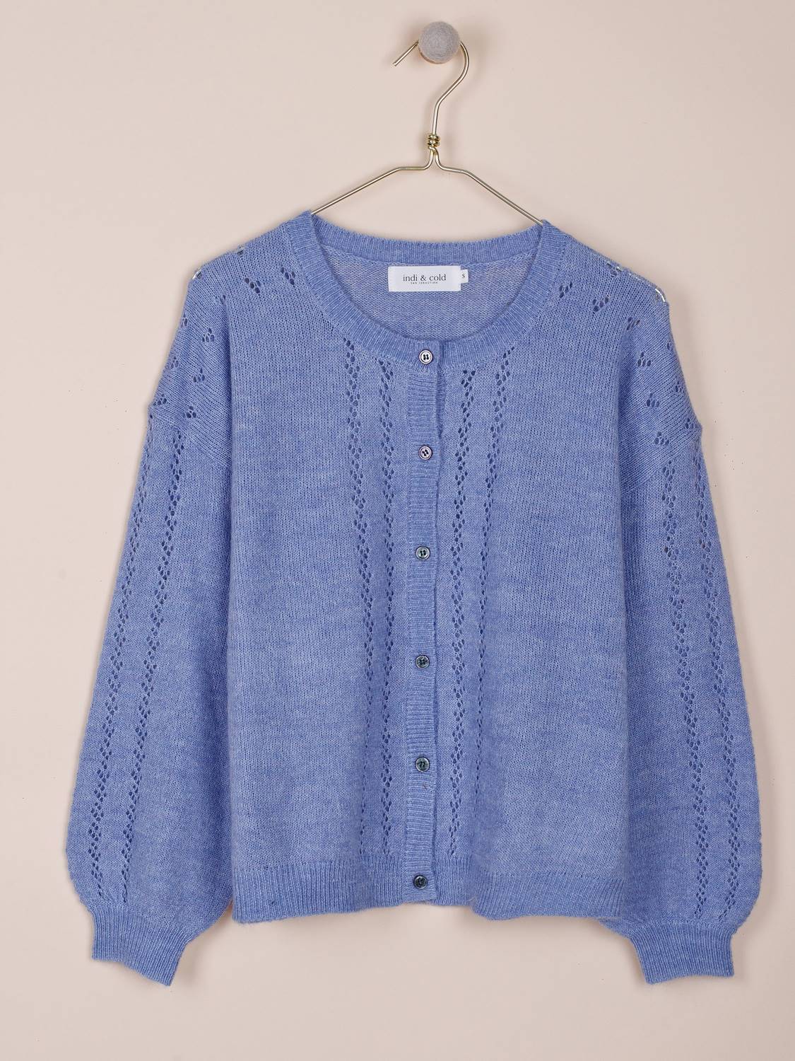 CHAQUETA CALADOS ALPACA