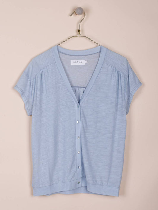 CAMISETA TENCEL BOTONES