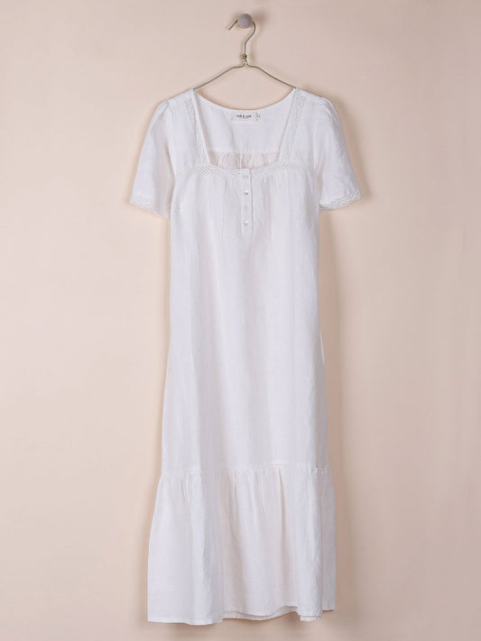 VESTIDO ROMÁNTICO CÁÑAMO