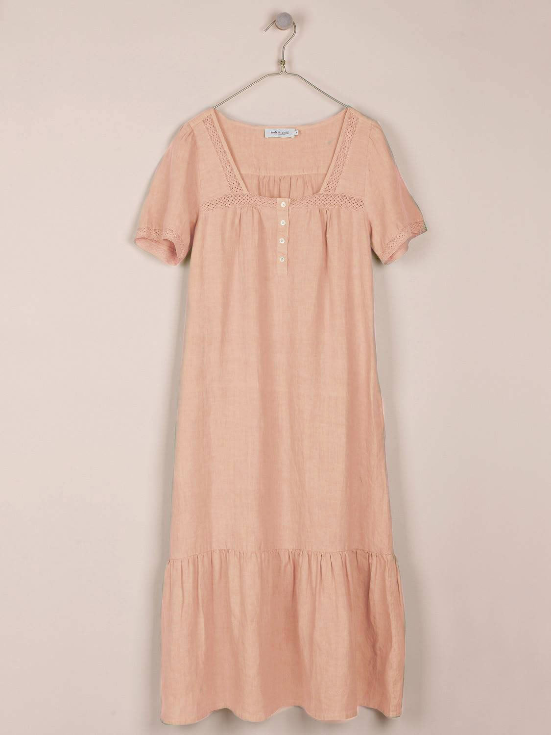 VESTIDO ROMÁNTICO CÁÑAMO