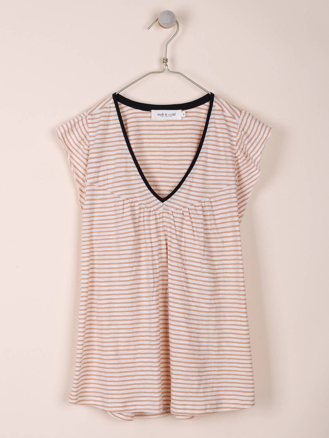 CAMISETA PICO RAYAS
