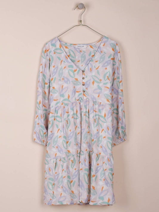 VESTIDO CORTO SEMILLAS