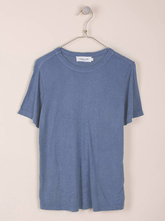 T-SHIRT EN LIN MÉLANGÉ