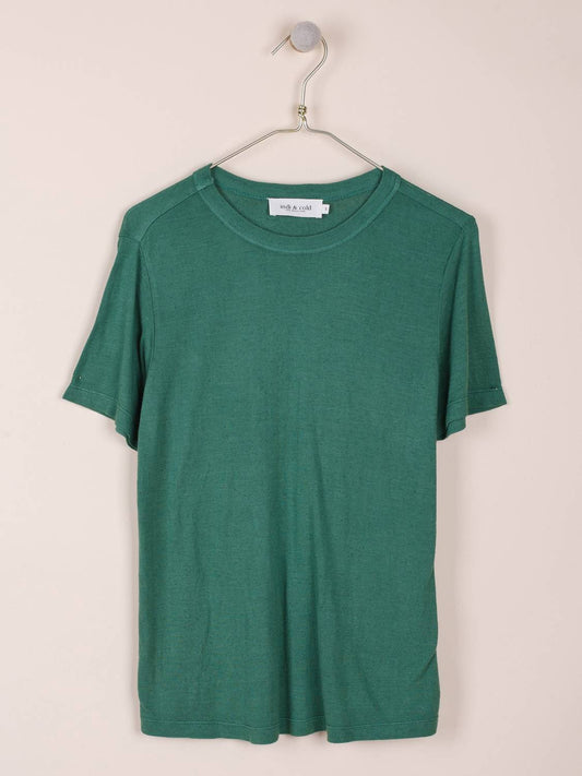 T-SHIRT EN LIN MÉLANGE
