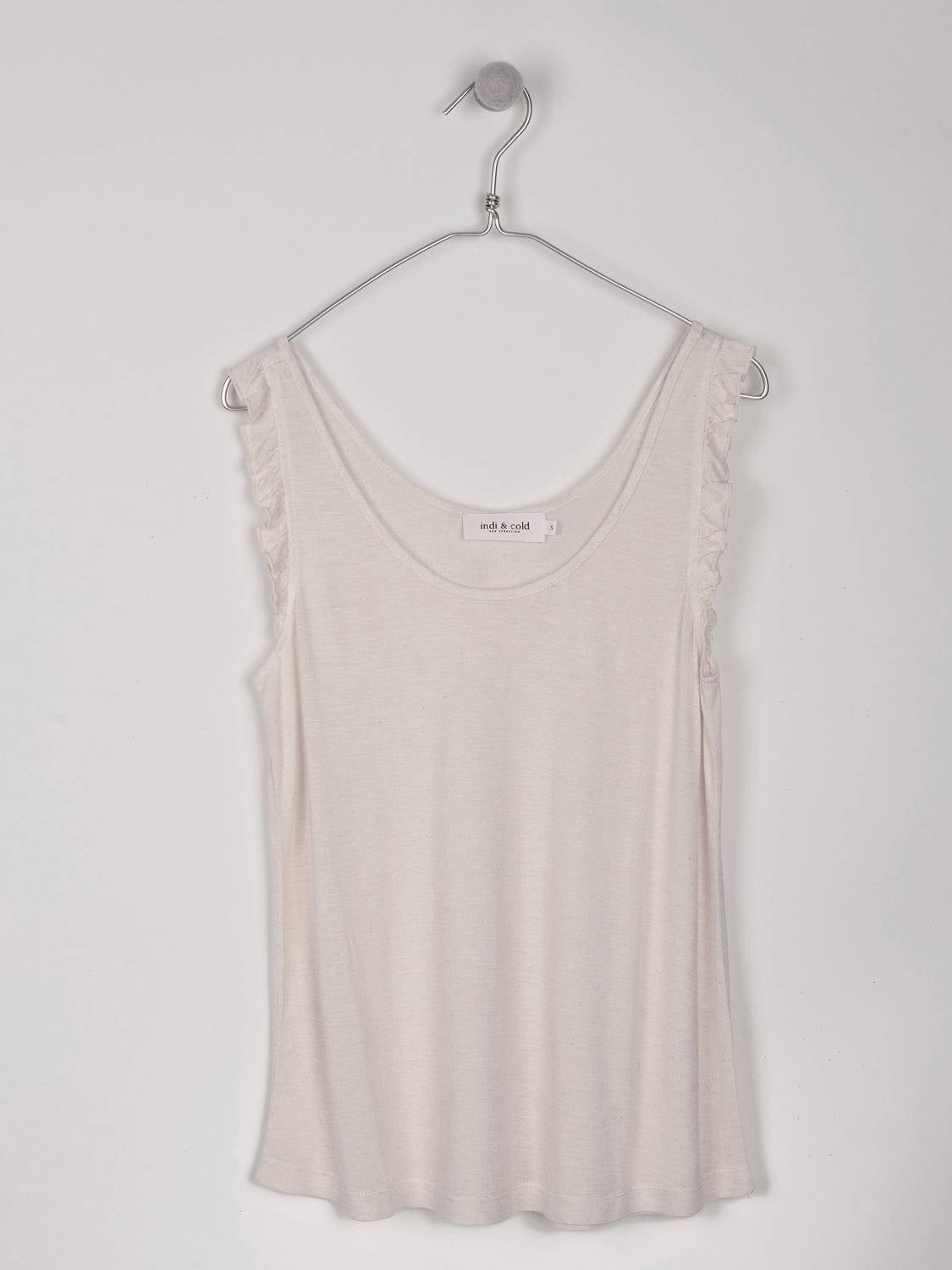 CAMISETA TIRAS VOLANTE