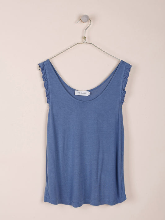 CAMISETA TIRAS VOLANTE