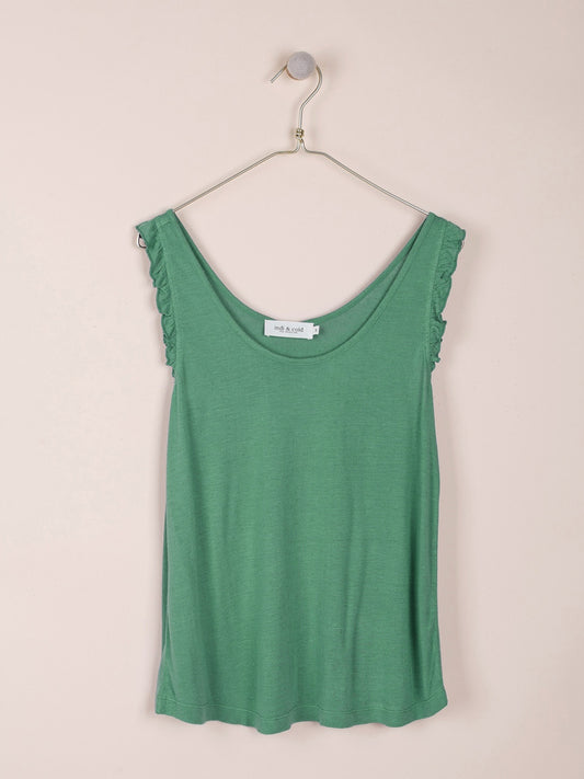 CAMISETA TIRAS VOLANTE