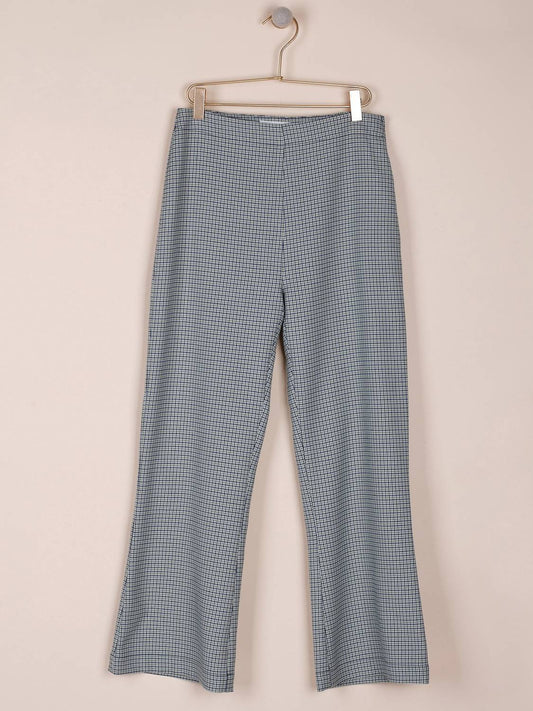PANTALÓN FLARE CUADROS