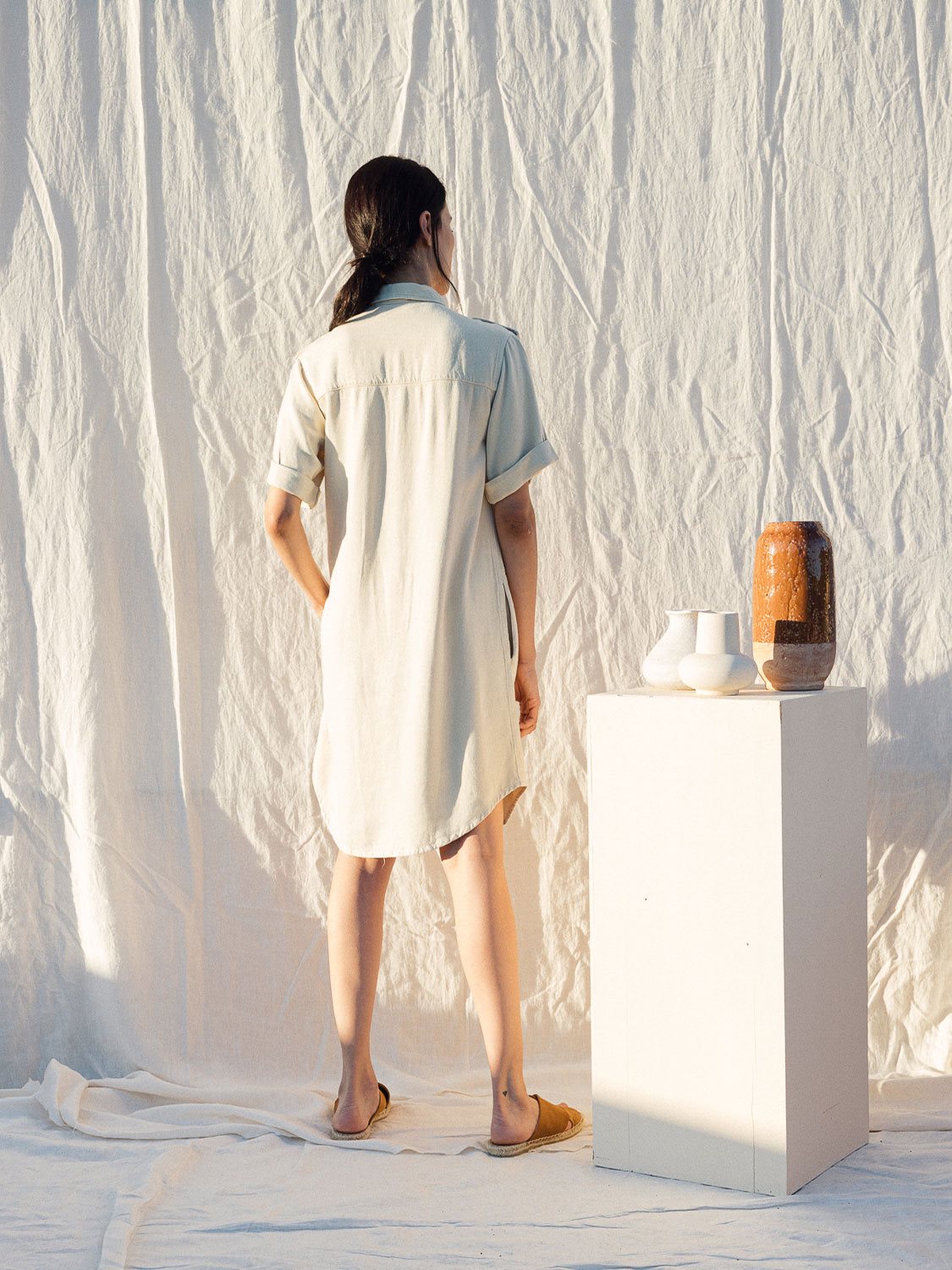 VESTIDO CAMISERO