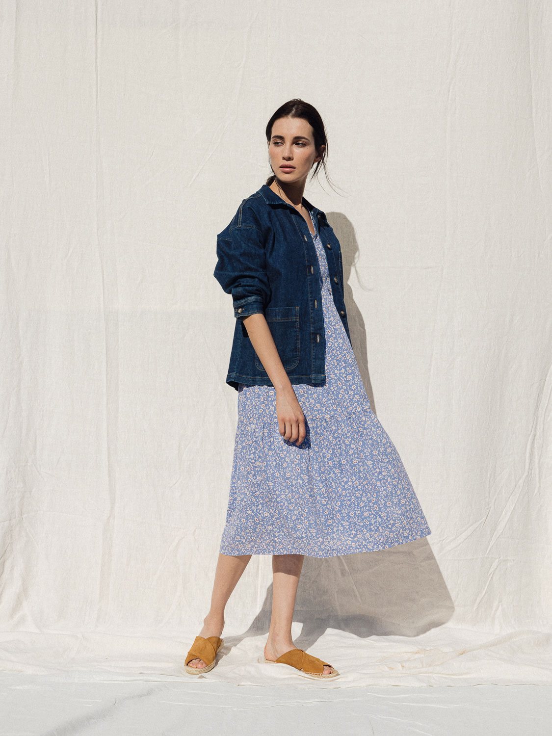 CHAQUETA DENIM BOLSILLOS