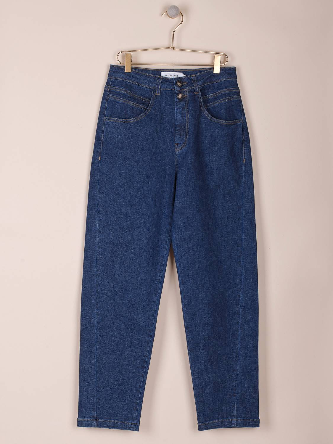 MOM-FIT DENIM PANTS