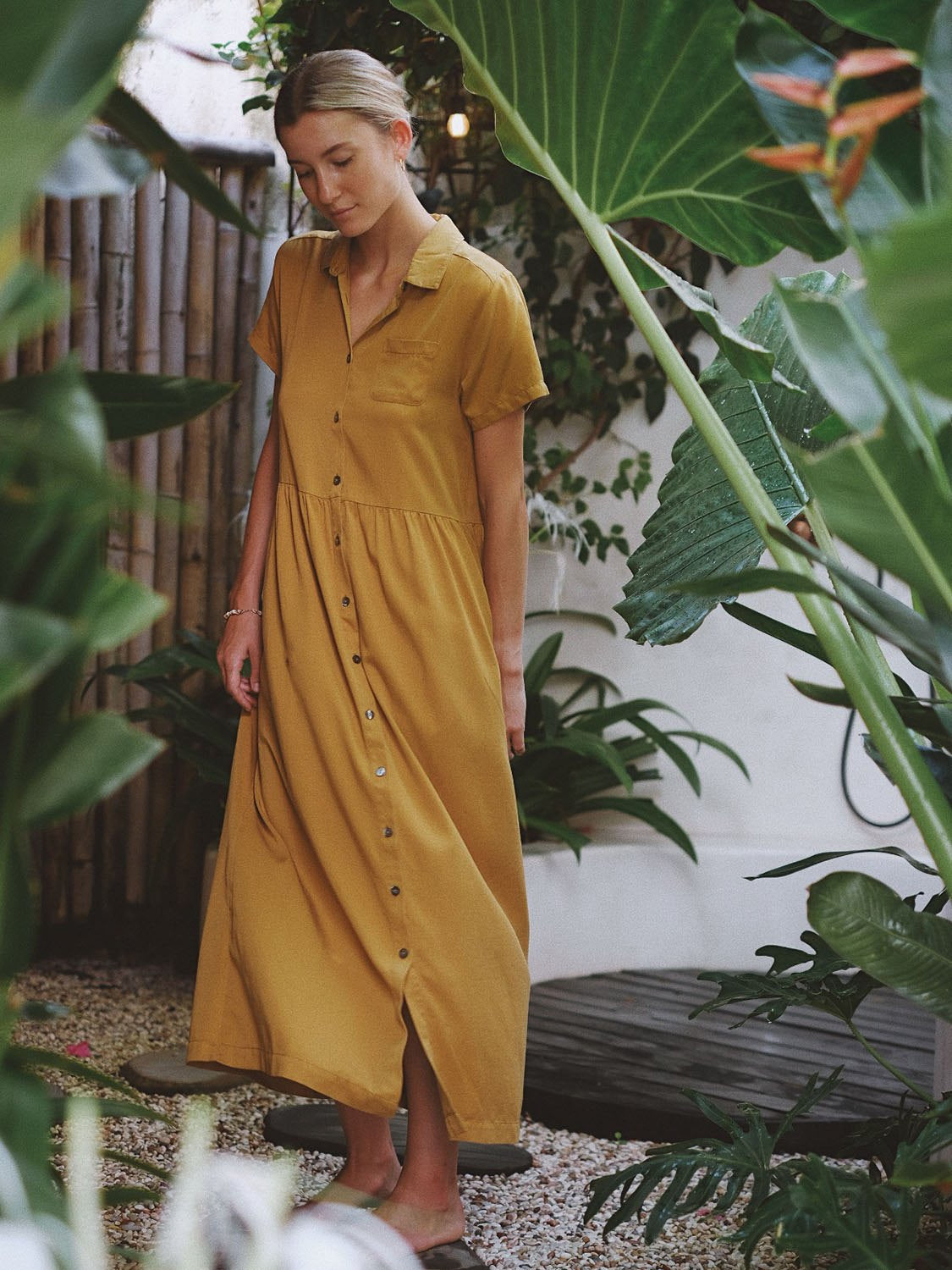 LYOCELL LONG DRESS