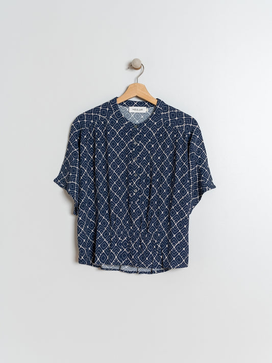 BLOUSE TERRY TIE-DYE