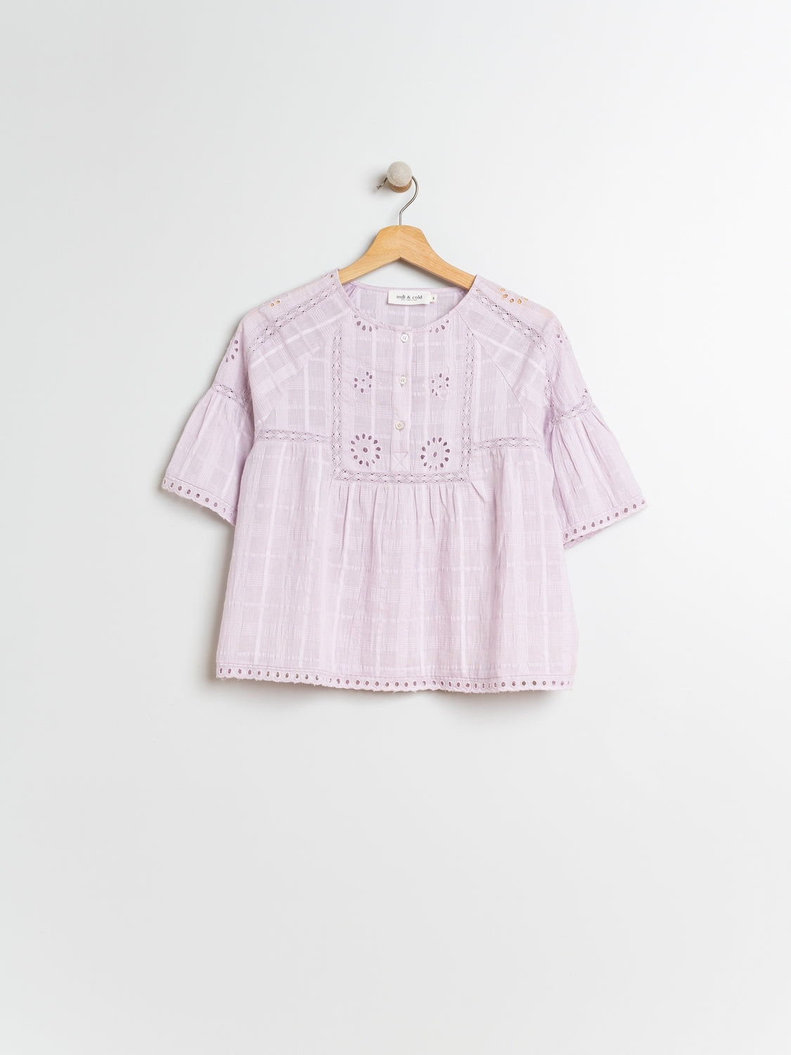 OPENWORK BLOUSE