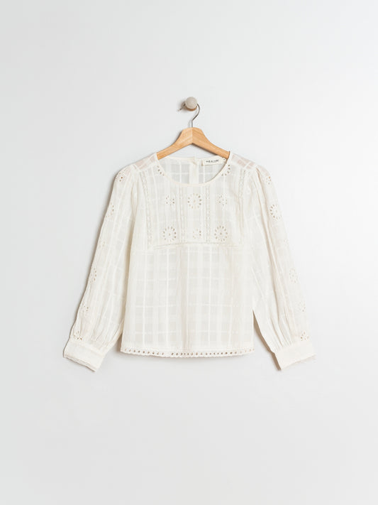CHEMISE À MANCHES OUVERTES