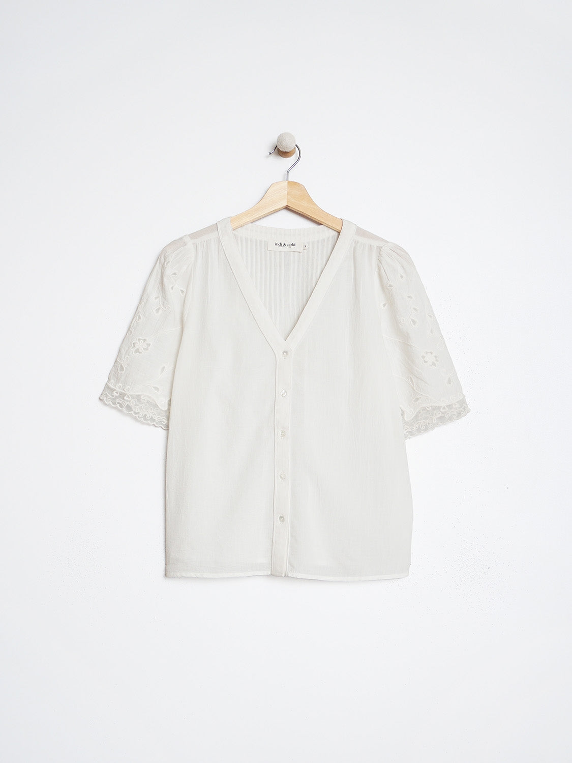 CAMISA PICO BORDADOS