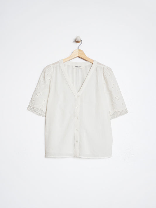 CAMISA PICO BORDADOS