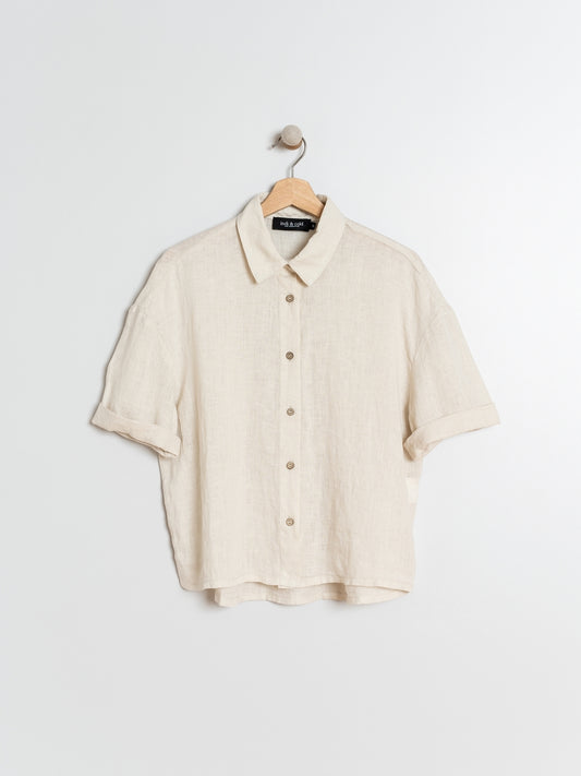 CAMISA OVERSIZE LINO