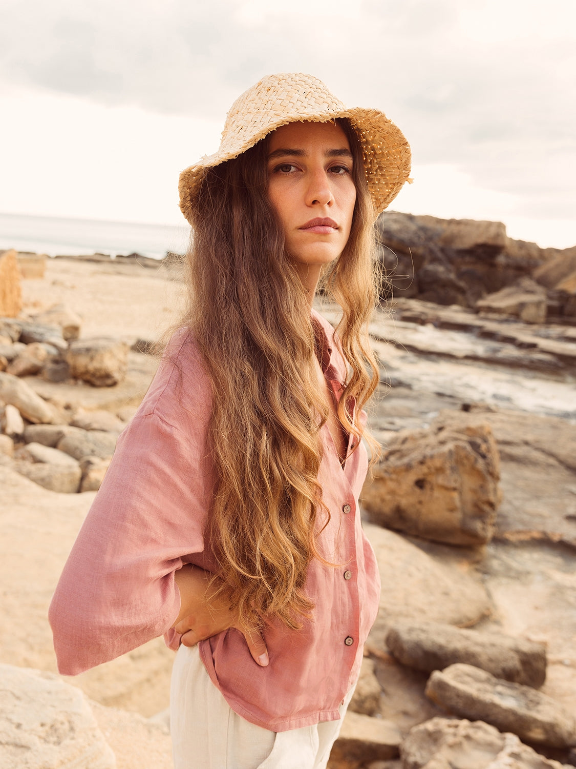 CAMISA OVERSIZE LINO