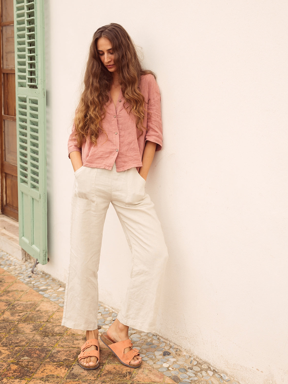 CAMISA OVERSIZE LINO