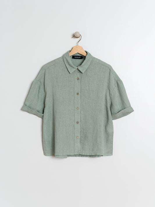 CAMISA OVERSIZE LINO