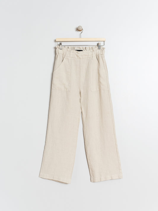 PANTALÓN FLUÍDO LINO