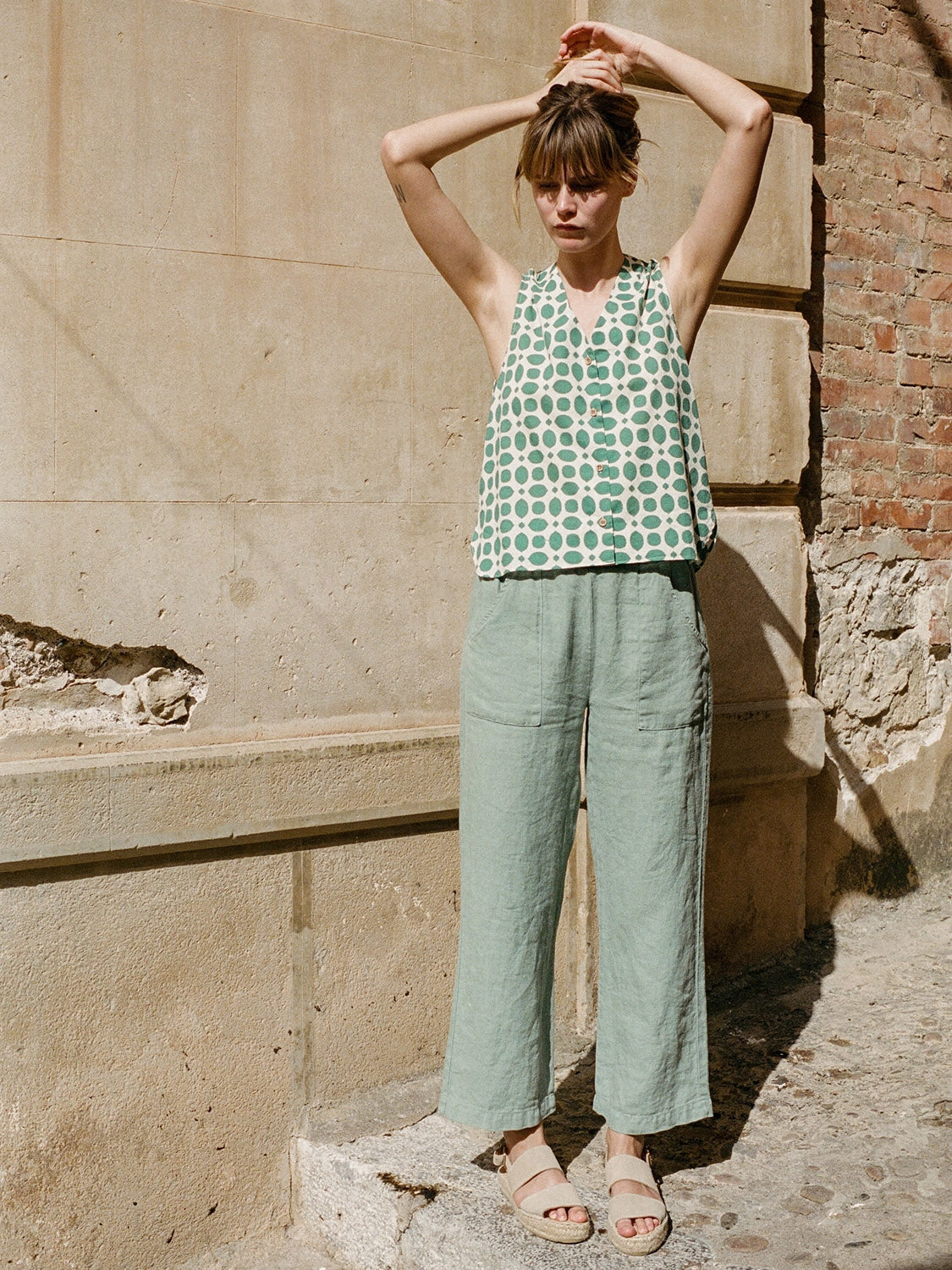 PANTALÓN FLUÍDO LINO