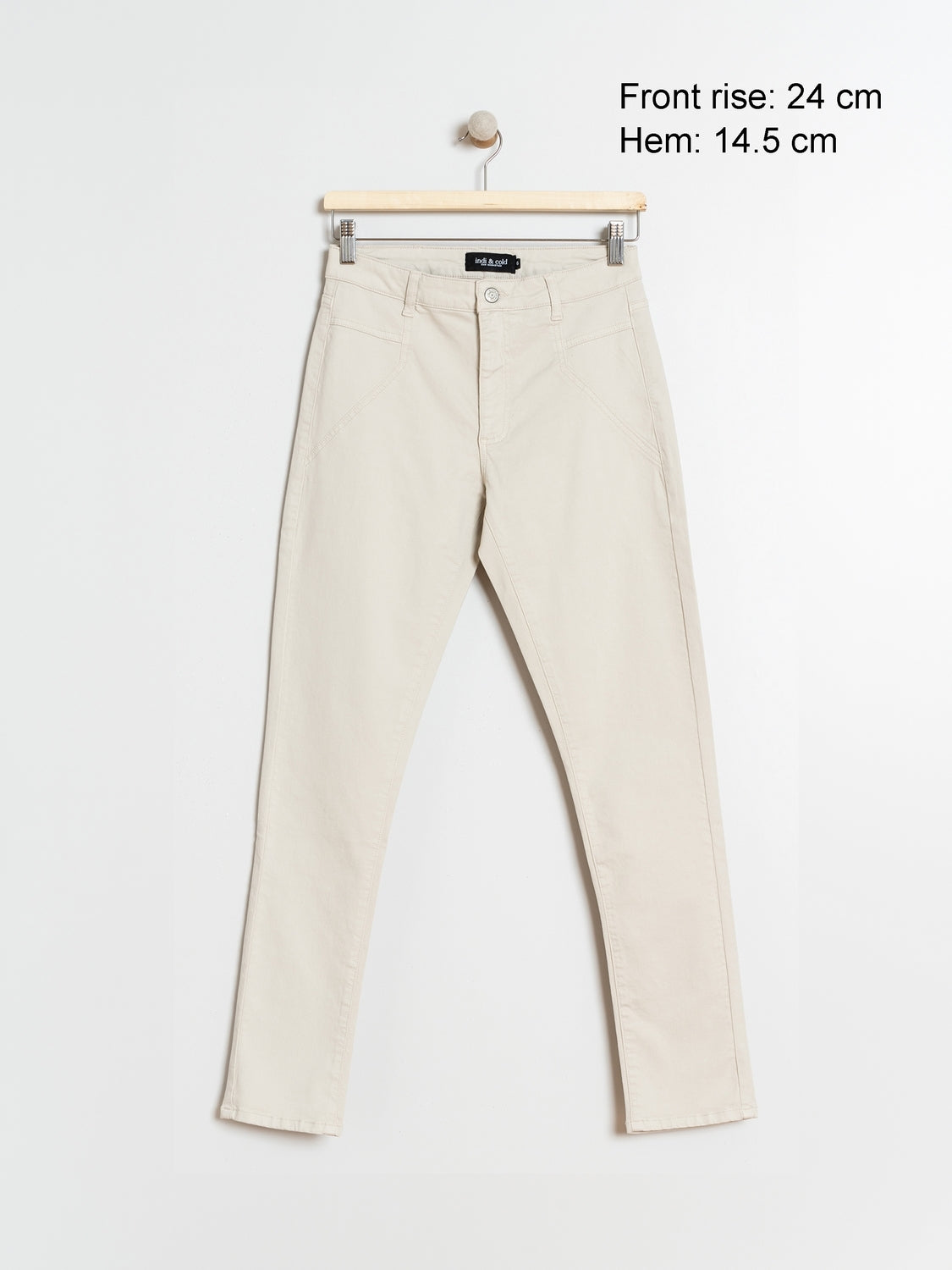 PANTALON SLIM COULEUR