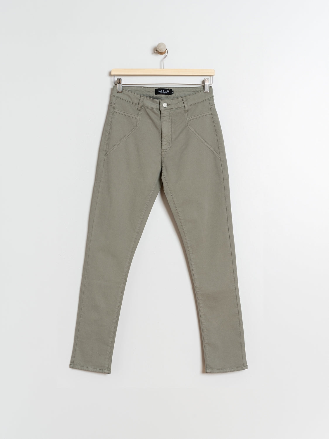 PANTALÓN SLIM COLOR