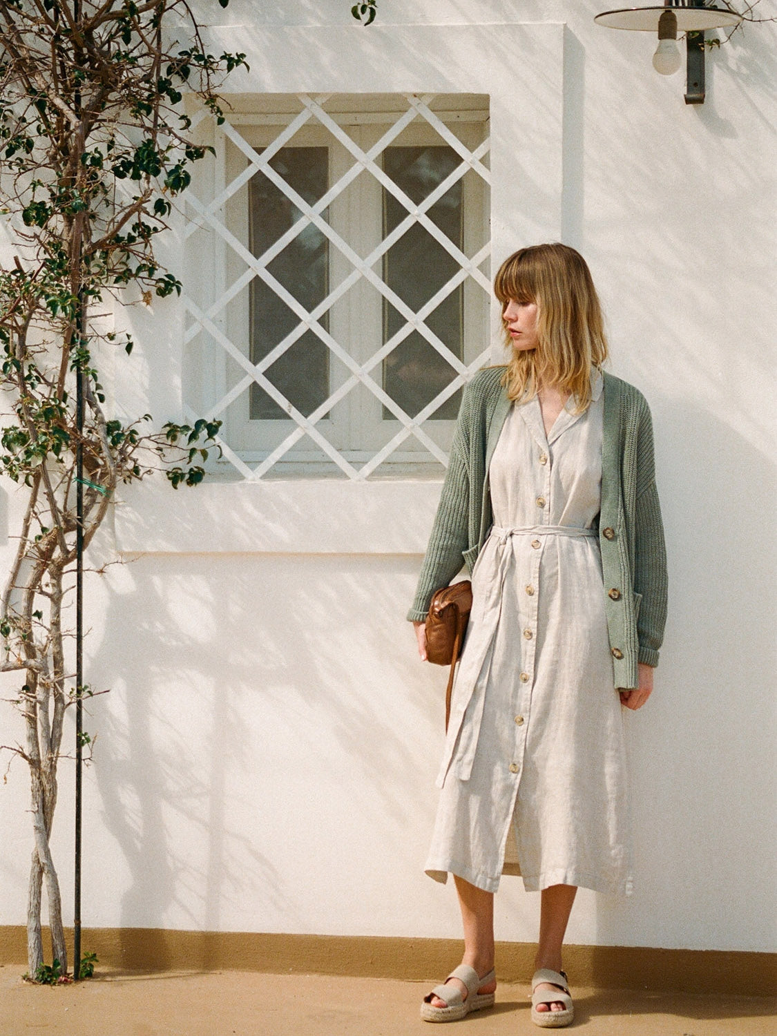 VESTIDO CAMISERO LINO