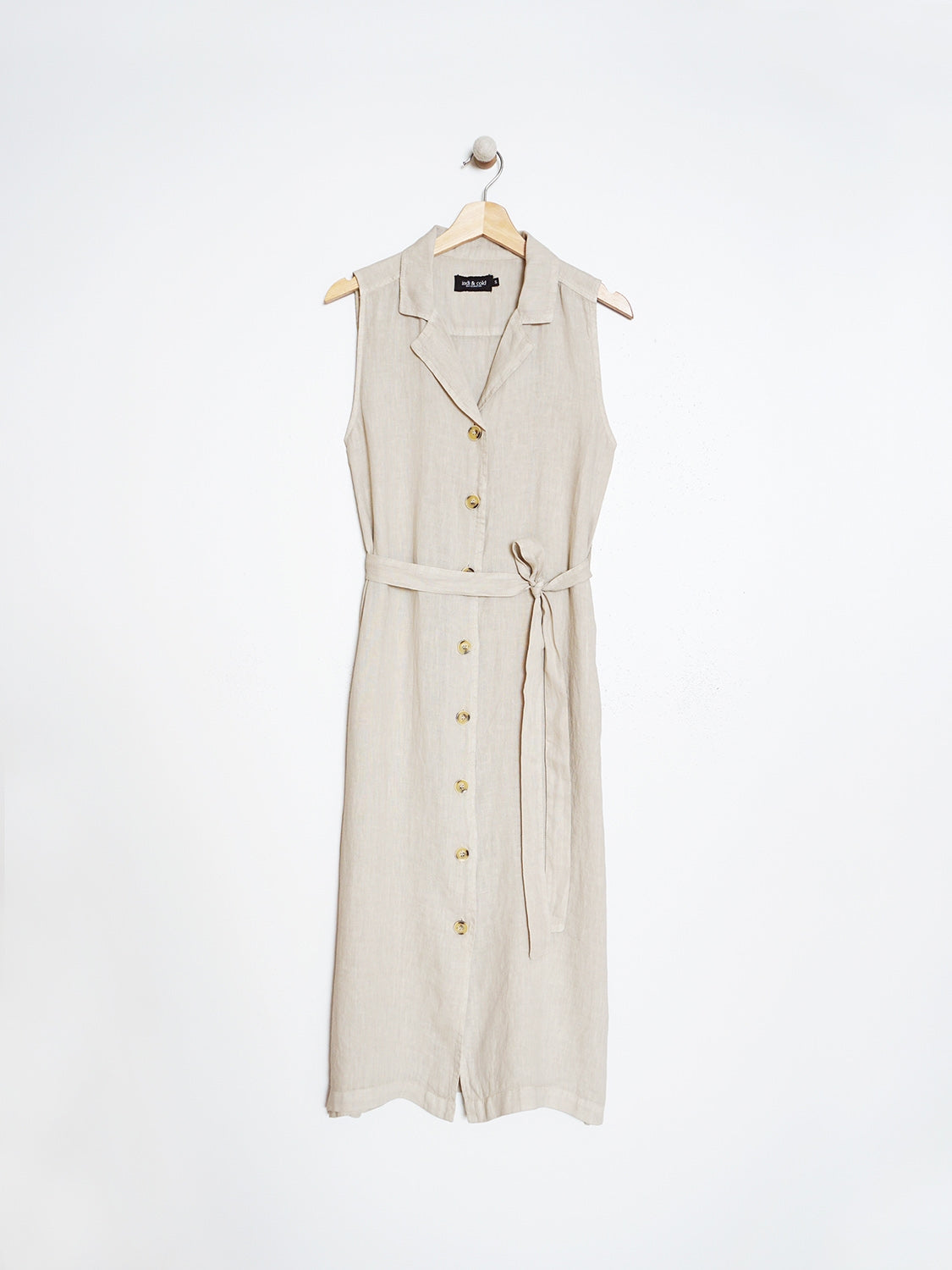 VESTIDO CAMISERO LINO