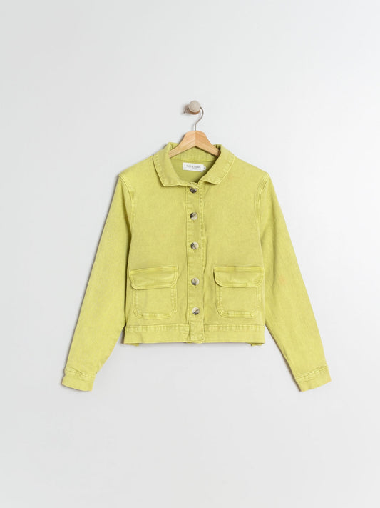 COLORED TWILL JACKET