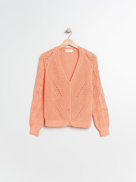 CHAQUETA CON CALADOS